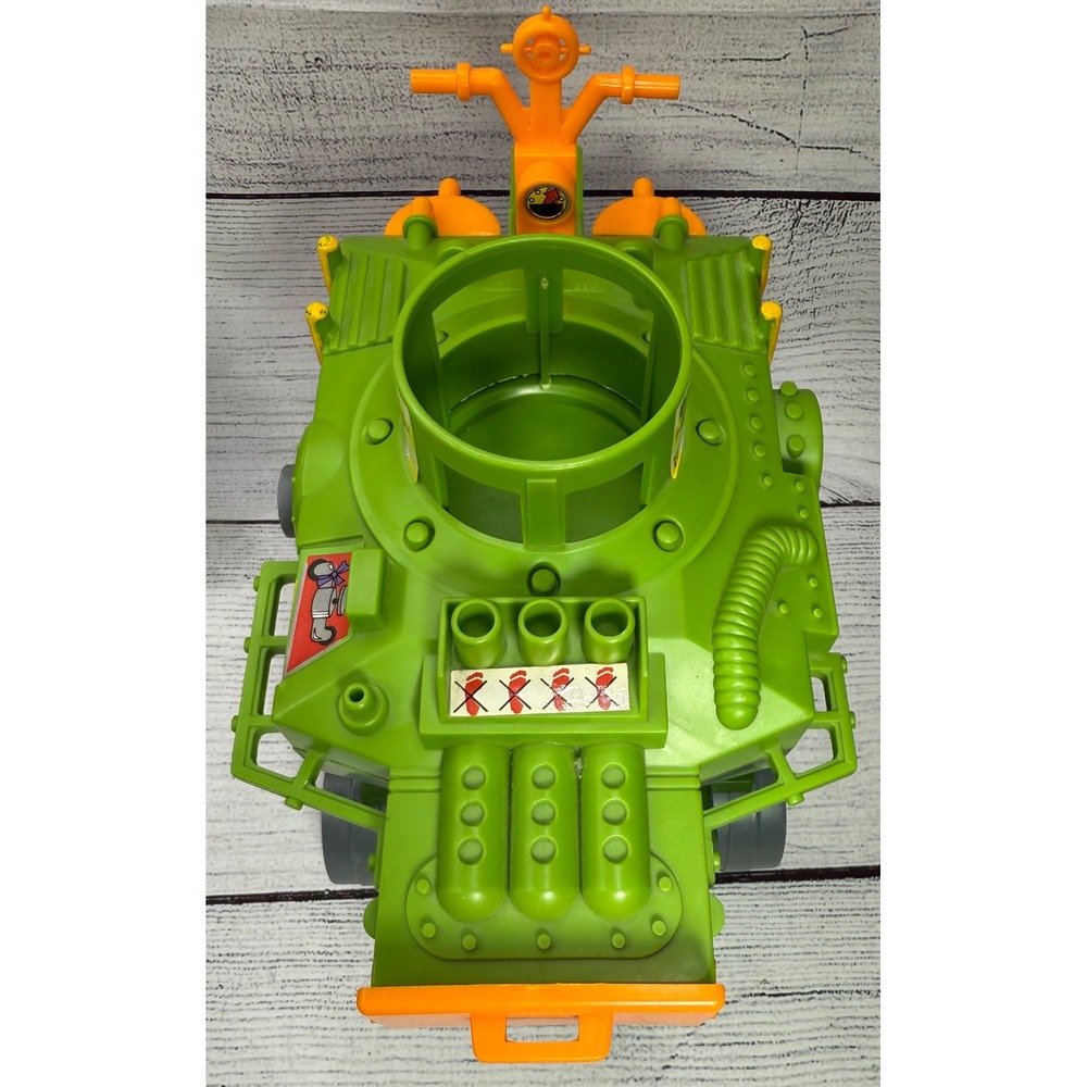 TMNT Teenage Mutant Ninja Turtles Pizza Thrower Vehicle 1989 Toy Parts or Repair